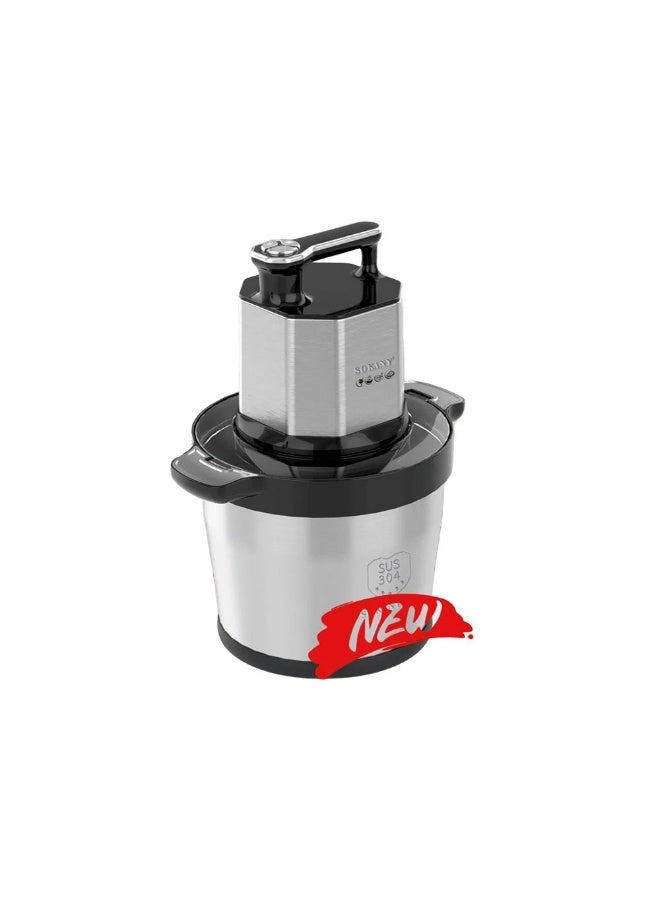 Sokany Stainless Steel 8L 1800W Food Processor + 1 Blade SK-7099A - Image 2