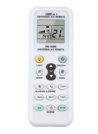 New Universal AC air conditioner Remote control General Use, Air Conditioner, Universal Remote Control Replaced Remote Control Compatible with MITSUBISHI TOSHIBA HITACHI FUJITSU DAEWOO LG - pzsku/ZA69E924D193B5CD06D5EZ/45/_/1707649721/ba48d74b-9195-436f-ab45-f90a324a6586