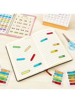 Geyoga 1300 Pcs/ 13 Packs Sign Here Flags Please Sign Here Tabs 10 Packs Assorted Colors Sign Flags 3 Packs Blank Arrow Stickers For Signature Bookmarks File Dispenser Office  - Image 4