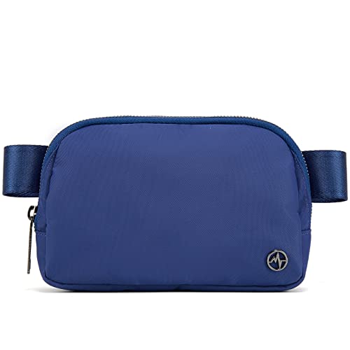 Pander Cross Body Fanny Pack for Women, Fashion Waist Packs, Crossbody Bags, Belt Bag with Adjustable Strap (Blue Perennial). - Image 1