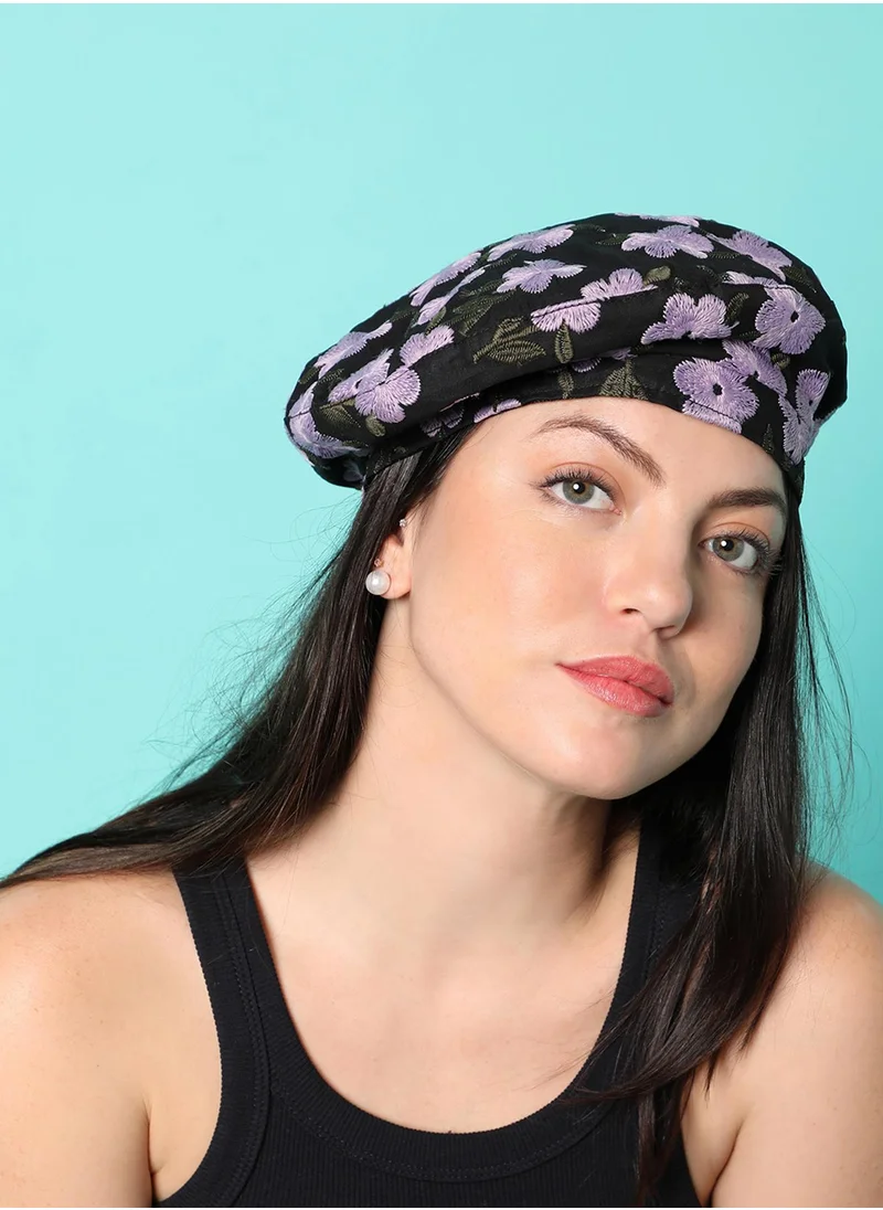 Haute Sauce Floral Printed Hat