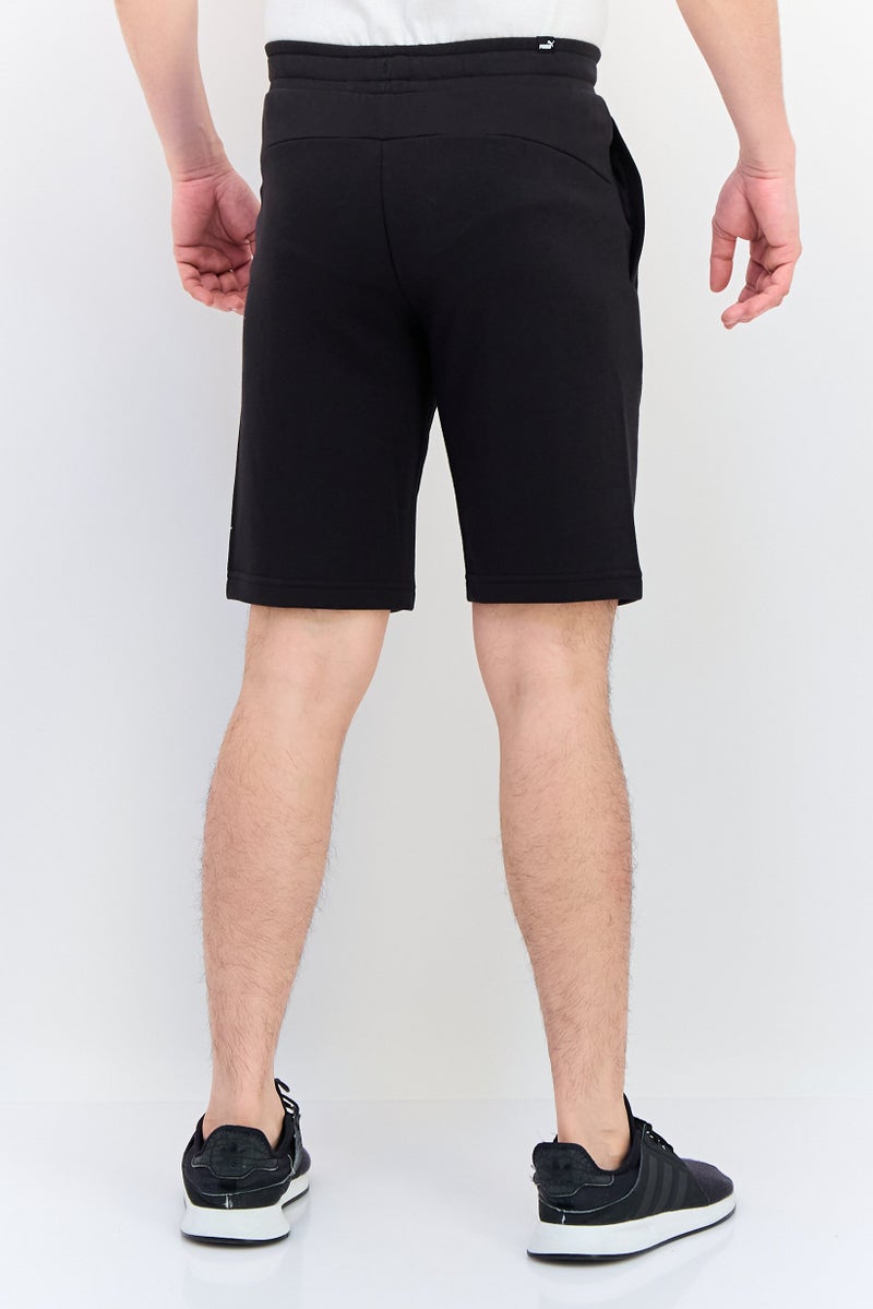 PUMA Men Sportswear Fit Brand Logo Outdoor Shorts, Black - Image 4