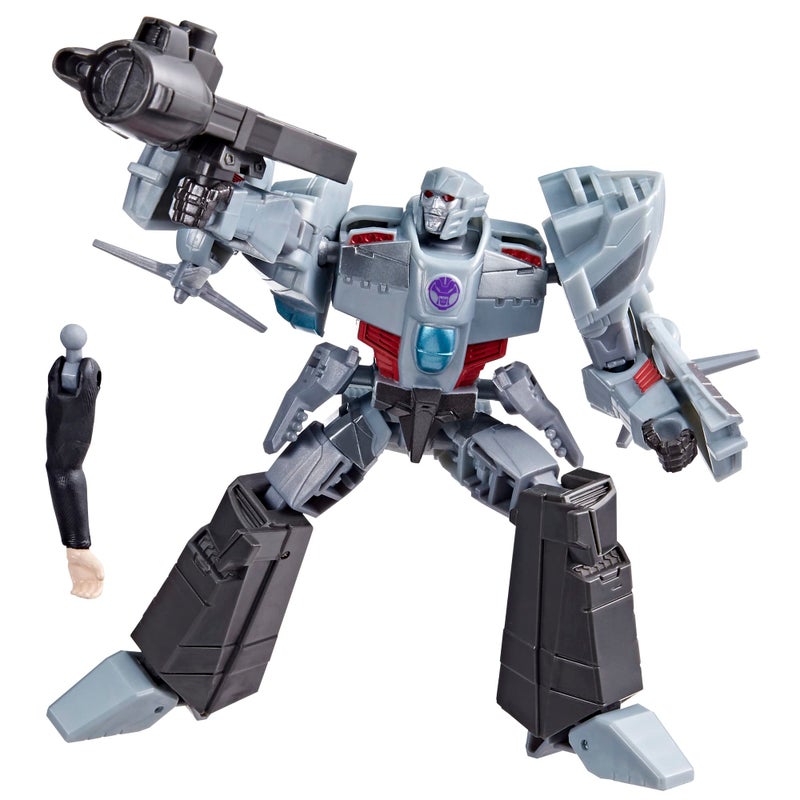 Transformers Toys EarthSpark Deluxe Class Megatron Action Figure, 5-Inch, Robot Toys for Kids Ages 6 and Up - Image 1