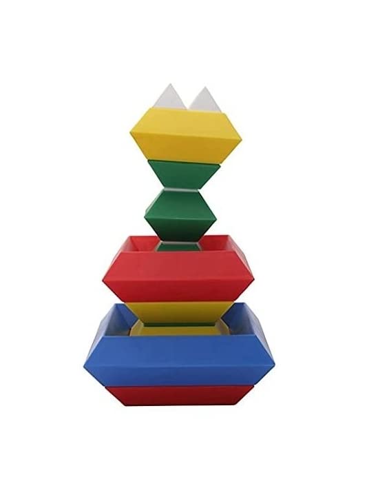 Ratna's Pyramid Blocks for Kids. Help Your Child Develop Imagination and Cognitive Skills. - Image 3