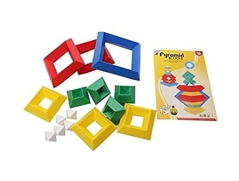 Ratna's Pyramid Blocks for Kids. Help Your Child Develop Imagination and Cognitive Skills. - Image 2