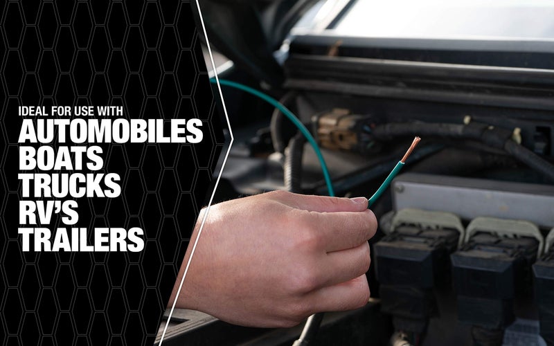 Southwire 55678923 Primary Wire, 12-Gauge Bulk Spool, 100-Feet, Green - Image 5