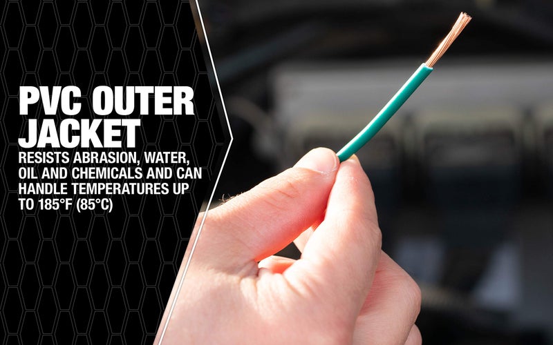 Southwire 55678923 Primary Wire, 12-Gauge Bulk Spool, 100-Feet, Green - Image 3