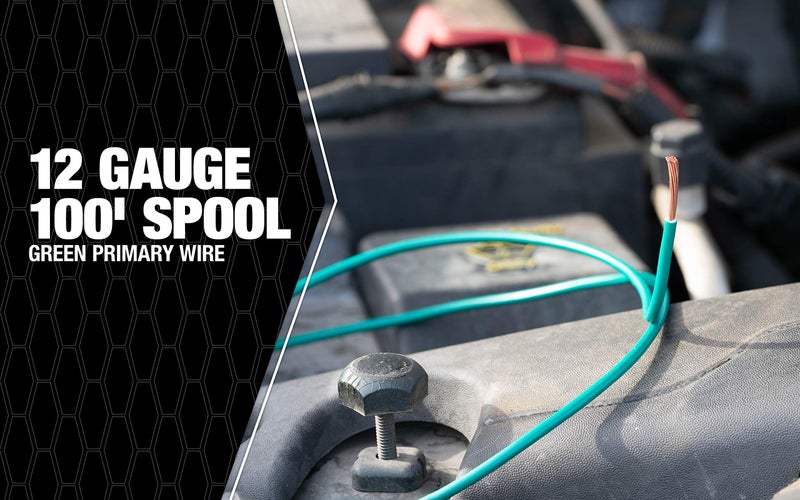 Southwire 55678923 Primary Wire, 12-Gauge Bulk Spool, 100-Feet, Green - Image 2