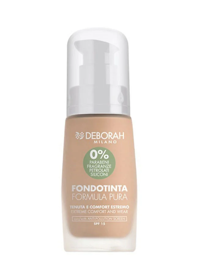 DEBORAH MILANO Fondotinta 02 Beige