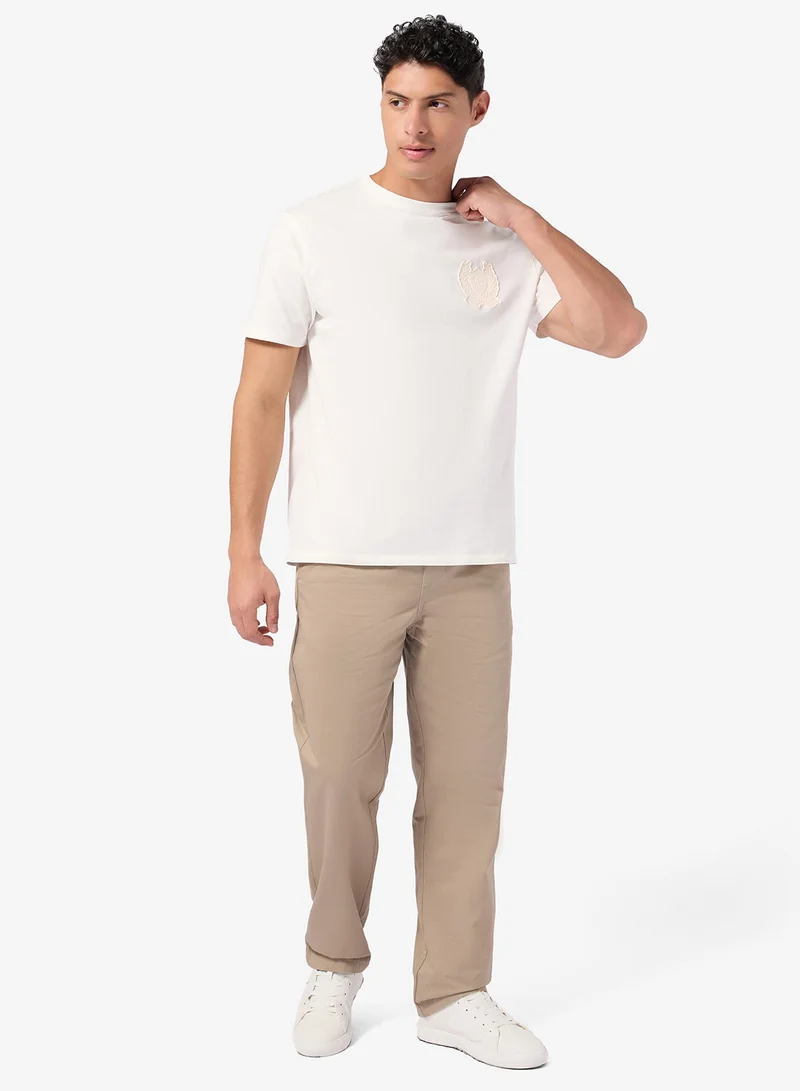 GUESS  Short Sleeve Lion Crest Tee for Men | Best Price UAE