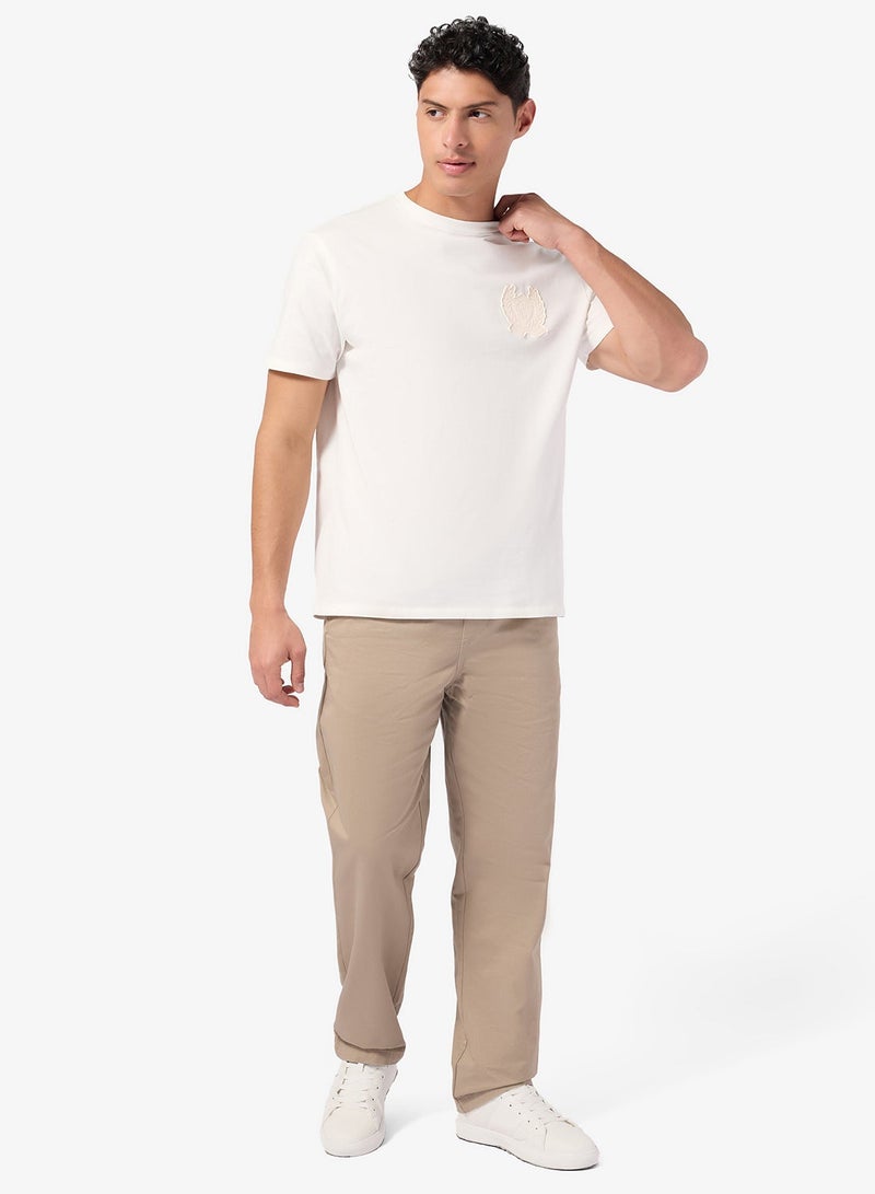 GUESS Short Sleeve Lion Crest Tee - Image 4