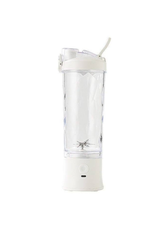 general Portable large-capacity 600ML sports fitness blender cup direct drink mouth freshly squeezed juicer juice cup - Image 3