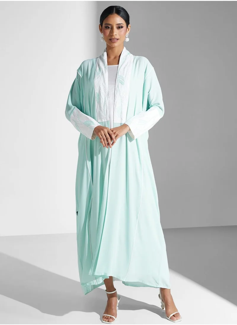 Meem by Mariyah Cape Sleeve Abaya