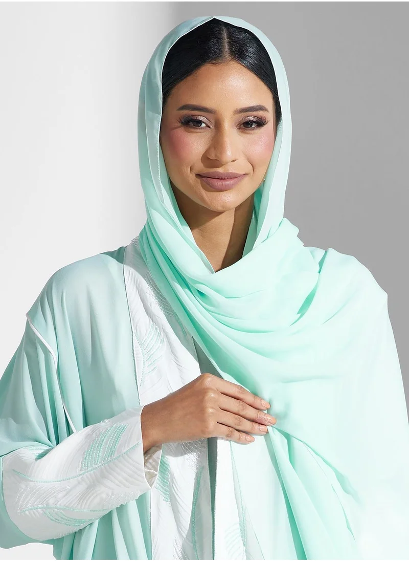Meem by Mariyah Cape Sleeve Abaya