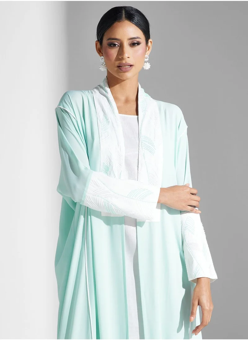 Meem by Mariyah Cape Sleeve Abaya