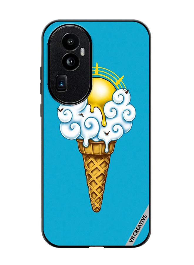 VR CREATIVE Protective Case Cover For Oppo Reno 10 Pro Plus Icecream Design Multicolour - Image 1
