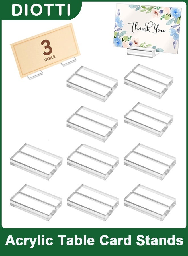 ديوتي حاملي بطاقات مكان من الأكريليك الشفاف - Image 1