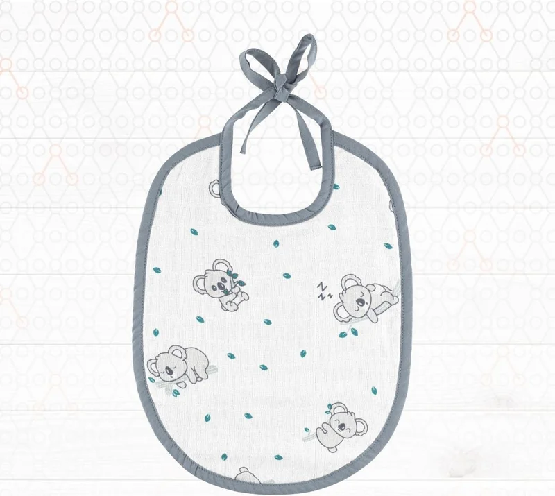 Gezenbebe Hero 3-Piece Newborn Baby Bib Set Koala