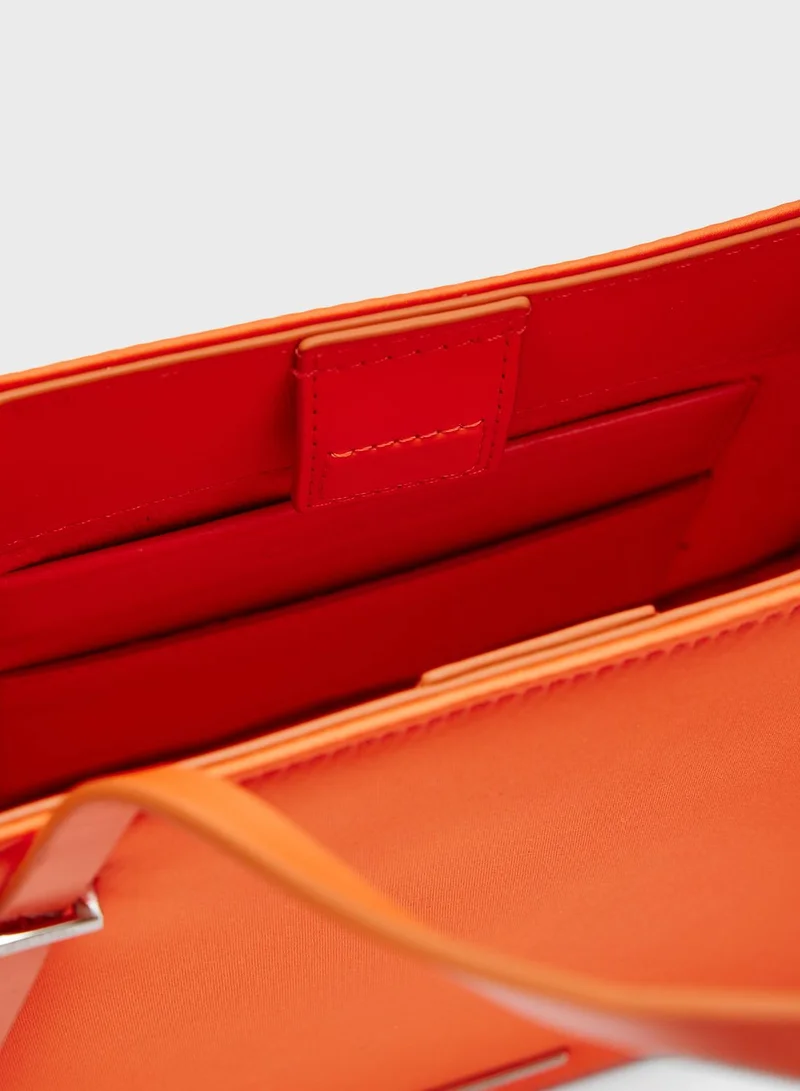 CALVIN KLEIN Square Small Satchel