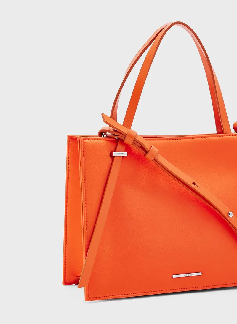 CALVIN KLEIN Square Small Satchel