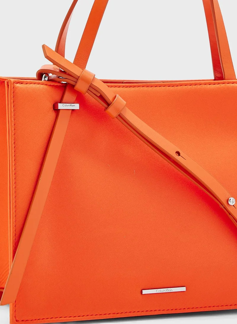 CALVIN KLEIN Square Small Satchel