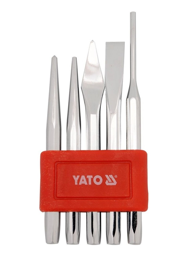 YATO Chisel & Punch Set 5pcs