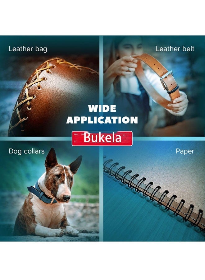 Bukela Belt hole punch plier Leather Punch Tool Belt Punch Tool Belt Hole Puncher Heavy Duty Leather Punching Machine is Suitable for Leather, Leather Belt, Handbag, Watch Strap, etc - Image 4