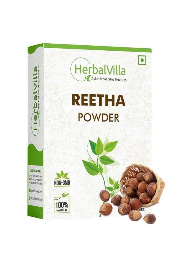 HerbalVilla - Pure Reetha Powder For Hair Growth (200 Grams) - Image 1