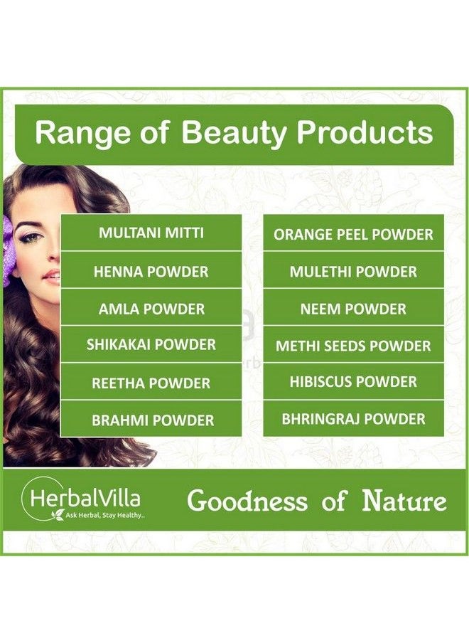 HerbalVilla - Pure Reetha Powder For Hair Growth (200 Grams) - Image 1
