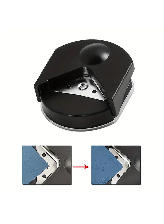 Purple Rounded Corner Punch Tool with 4mm Precision Die For Crafting - Image 5