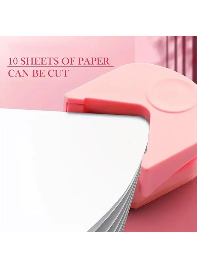 Purple Rounded Corner Punch Tool with 4mm Precision Die For Crafting - Image 3