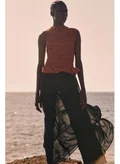 اتش اند ام Brown Medium Dusty