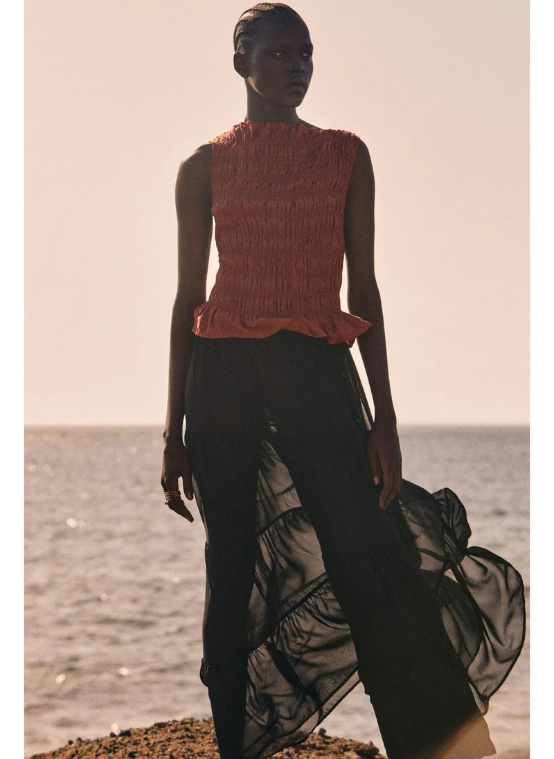 H&M Smocked top
