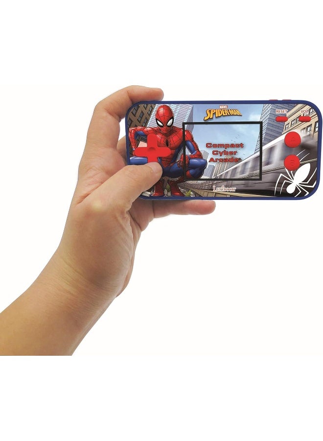 Lexibook Spider-Man Compact Gaming Console for Kids with 150 Built-in Games including 10 Exclusive Spider-Man Games, Portable Handheld Video Game Console, Retro Arcade Style Gaming Device for Boys and Girls, Travel Friendly Kids Game Console with Action, Puzzle and Adventure Games - Image 3