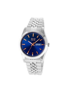 eliz Eliz Costa Round Shape Stainless Steel Analog Wrist Watch ES8733G2SBS - 40mm - Silver  - Image 1