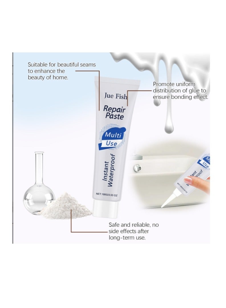 JUE-FISH Instant Waterproof Paste Leakproof Wall Sealing Sealant  Anti-Leakage Adhesive Agent for Bathroom Kitchen Maintenance Accessories 100G - Image 4