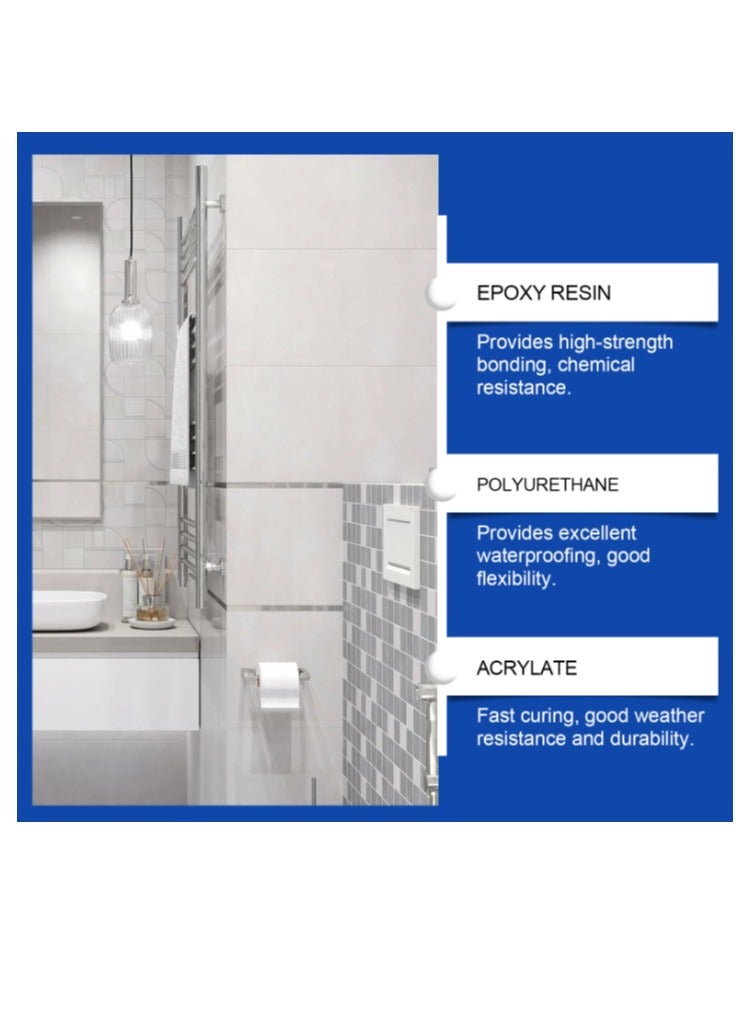 JUE-FISH Instant Waterproof Paste Leakproof Wall Sealing Sealant  Anti-Leakage Adhesive Agent for Bathroom Kitchen Maintenance Accessories 100G - Image 2