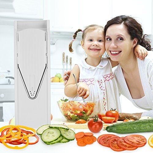 Börner BORNER V Mandoline Slicer Kitchen V1 ClassicLine Starter Set | Vegetable Grater Börner - Quality Made in Germany, Color:White - Image 2