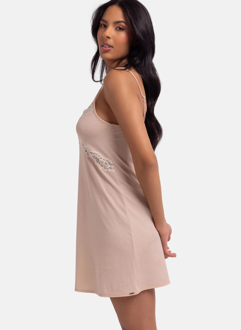 دورينا Strappy Lace Detail Nightwear Dress