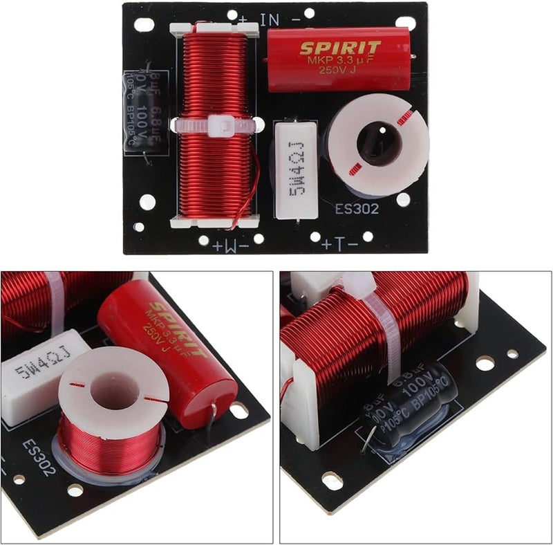 مقسم تردد ثنائي الاتجاه للمرتفعات والمنخفضات لأنظمة الصوت المسرحي المنزلي - Image 5