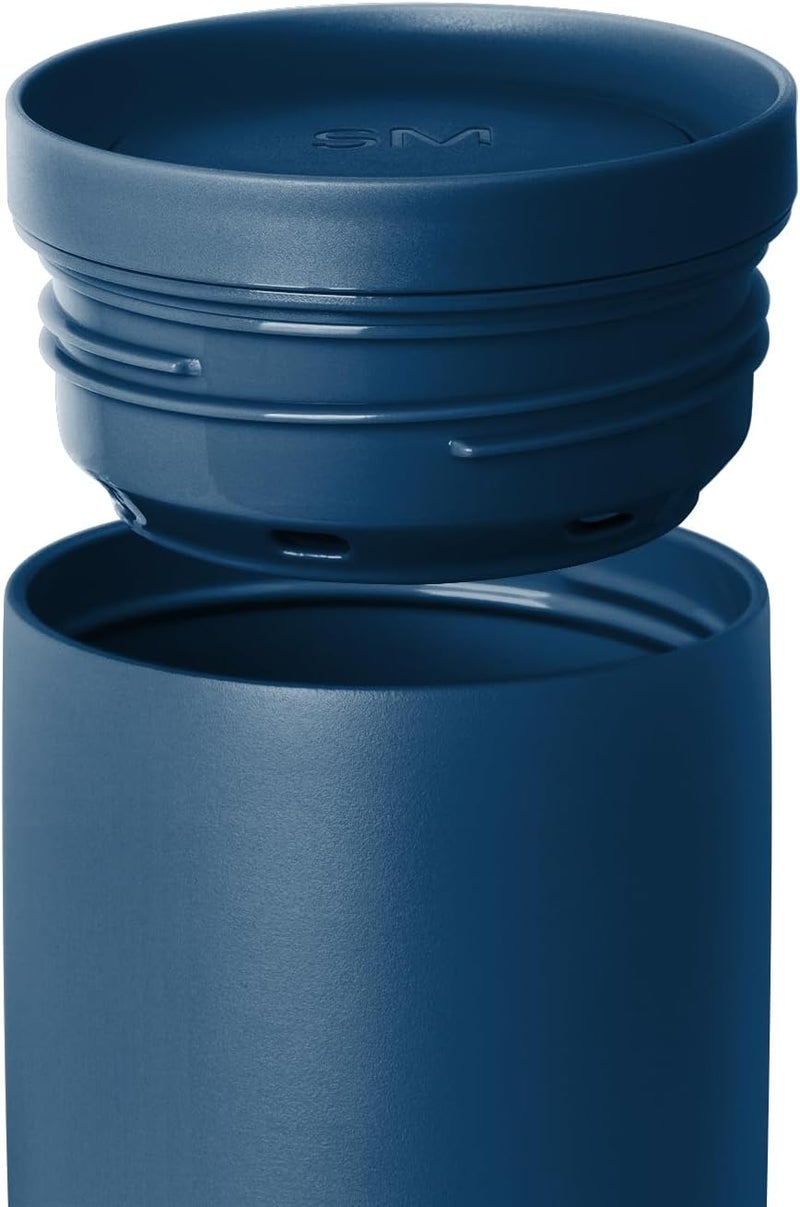 Simple Modern Travel Coffee Mug Tumbler with 360° Lid | Reusable Insulated Stainless Steel Cold Brew Iced Coffee Cup Thermos | Gifts for Women Men Her Him | Voyager Signature | 16oz | Slumberland - Image 3