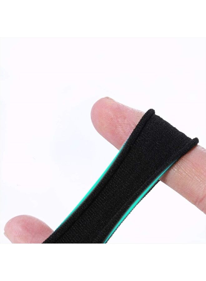 chkoodi 100 Pack Thick Elastics Hair Ties, Seamless Cotton Hair Bands, High Stretch Hair Ties, Ponytail Holders Headband, Simply Hair Ties, Scrunchies Hair Accessories No Crease Damage for Thick Hair (black) - Image 4