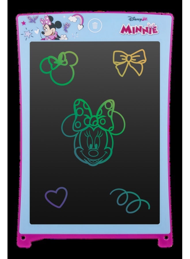 Volkano Disney Minnie Mouse 8.5 Inch LCD Writing Pad | Kids writing tablet with Minnie Mouse design, reusable screen, lightweight build, and easy erase function for drawing and learning - Image 4