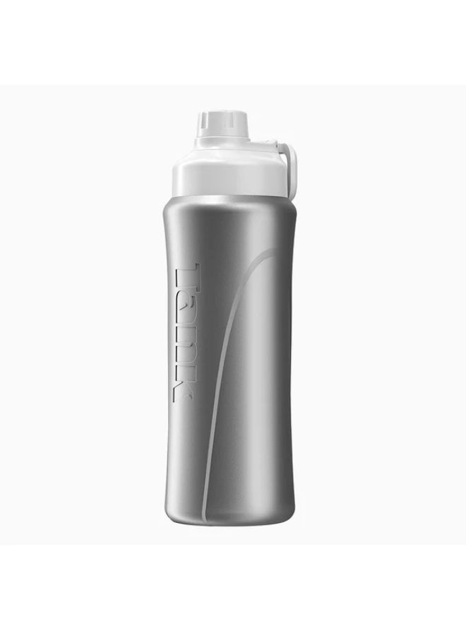 Tank Super Cool Water Bottle 650ml - Silver - Image 4