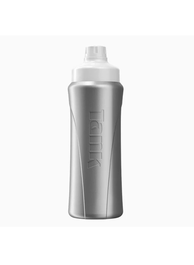 Tank Super Cool Water Bottle 650ml - Silver - Image 1