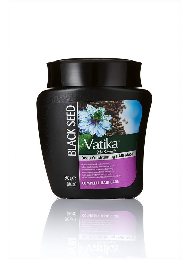 Vatika Naturals Hair Mask 500g (Blackseed) packaging may vary