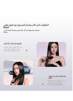 General LCD charging straight hair comb modeling electric comb hair straightener portable negative ion does not hurt hair heating comb  - Image 5