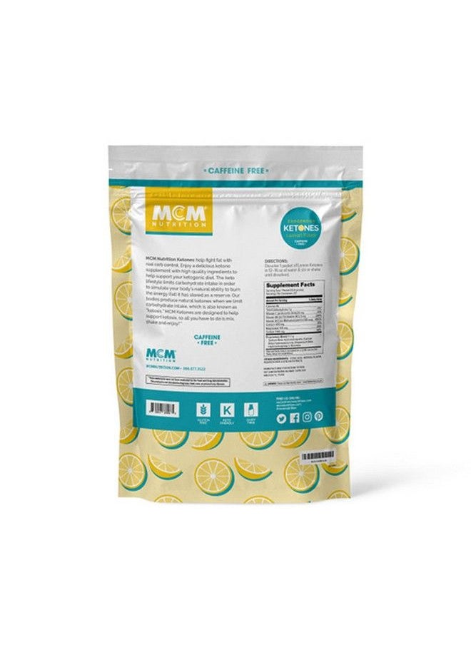 MCM Nutrition - Exogenous Ketones Powder And Bhb Caffeine Free (Lemon) Keto Drink Mix & Fast Acting Ketosis Packets Ketone Drink For Ketosis Ketones Supplement For Ketosis (20 Keto Packets) - Image 1