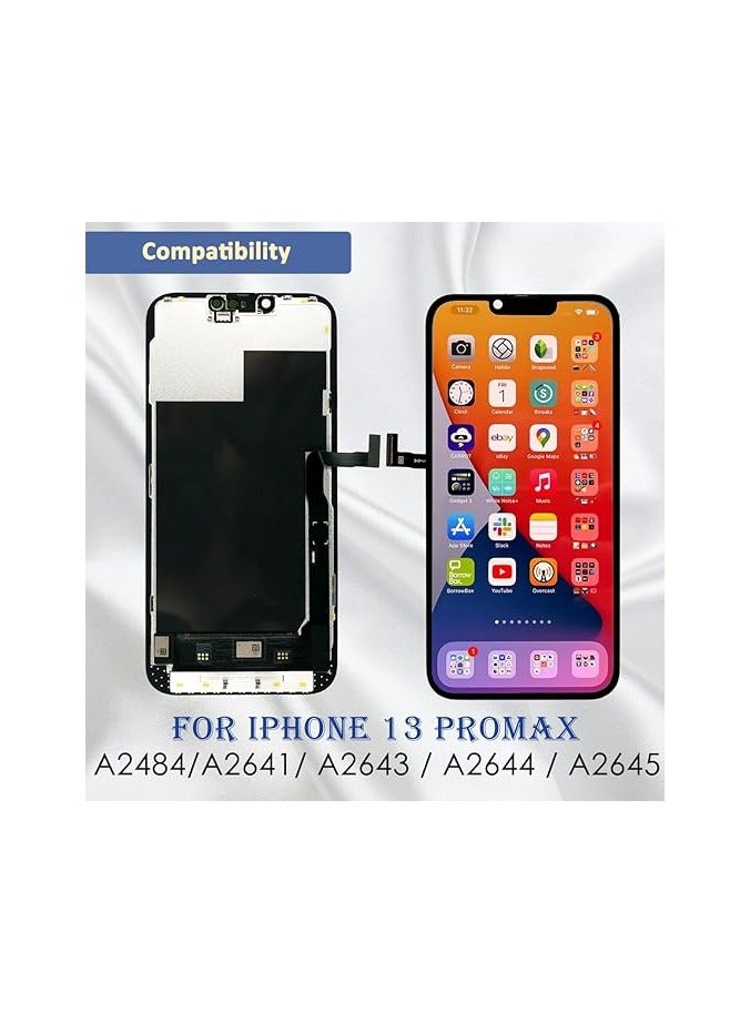 zy Replacement Screen LCD Part For Iphone 13 Pro Max Black  - Image 3