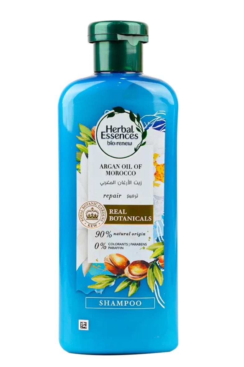 Herbal Essences Argan Oil of Morocco Shampoo – Repair – 90% Natural Origin 400 ml - Image 1